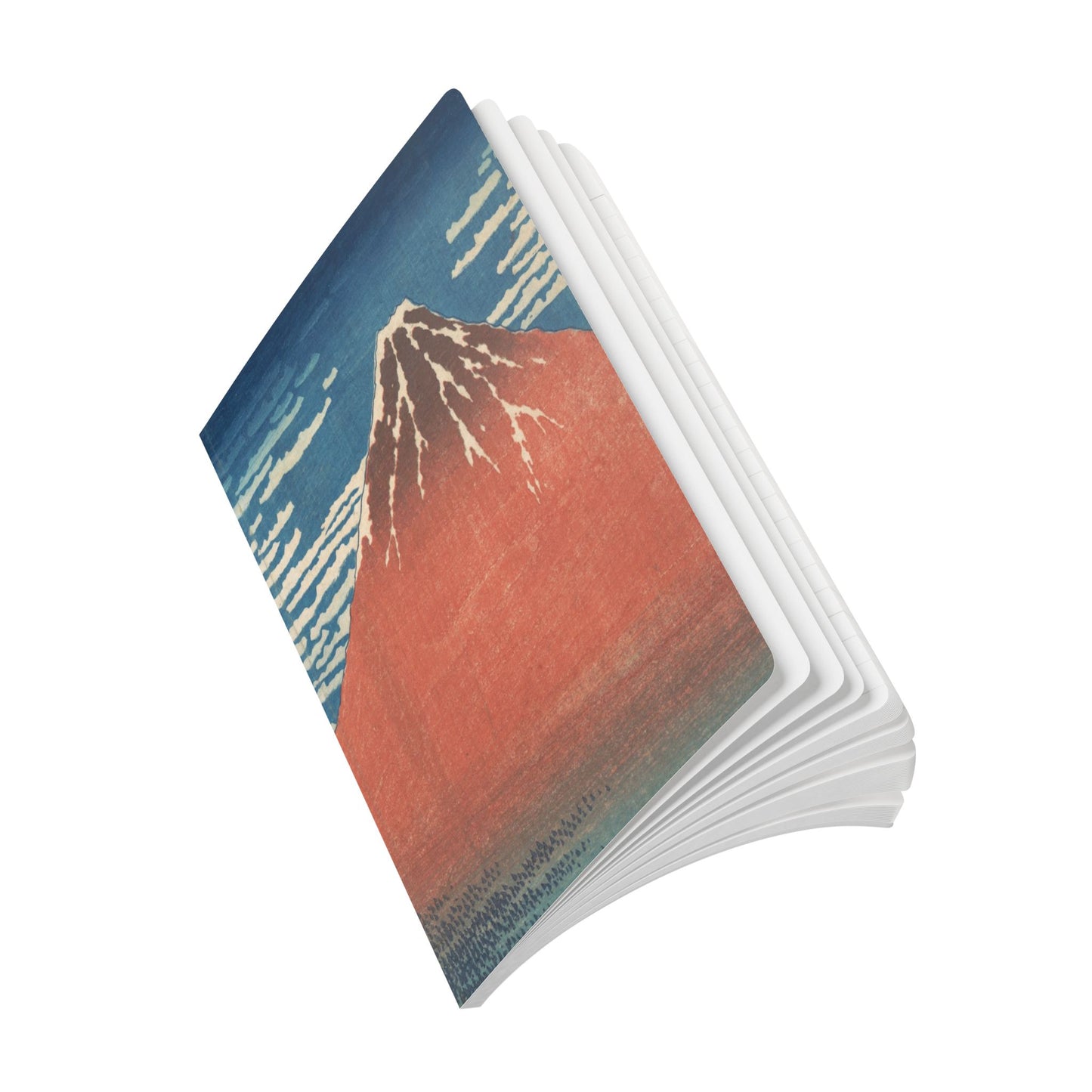 Libreta A5 120 páginas - Fuji Rojo - Merken Prints
