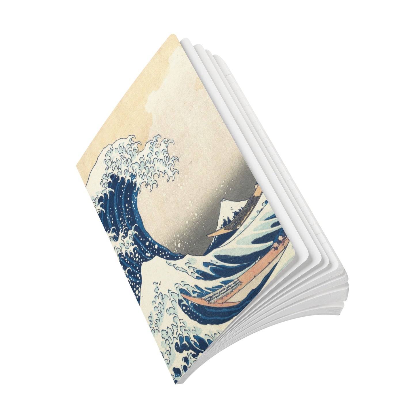 Libreta A5 120 páginas - La Gran Ola - Merken Prints