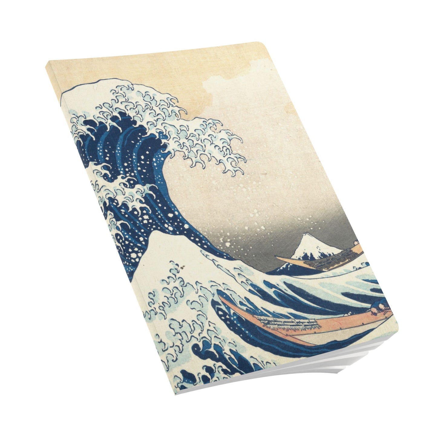 Libreta A5 120 páginas - La Gran Ola - Merken Prints