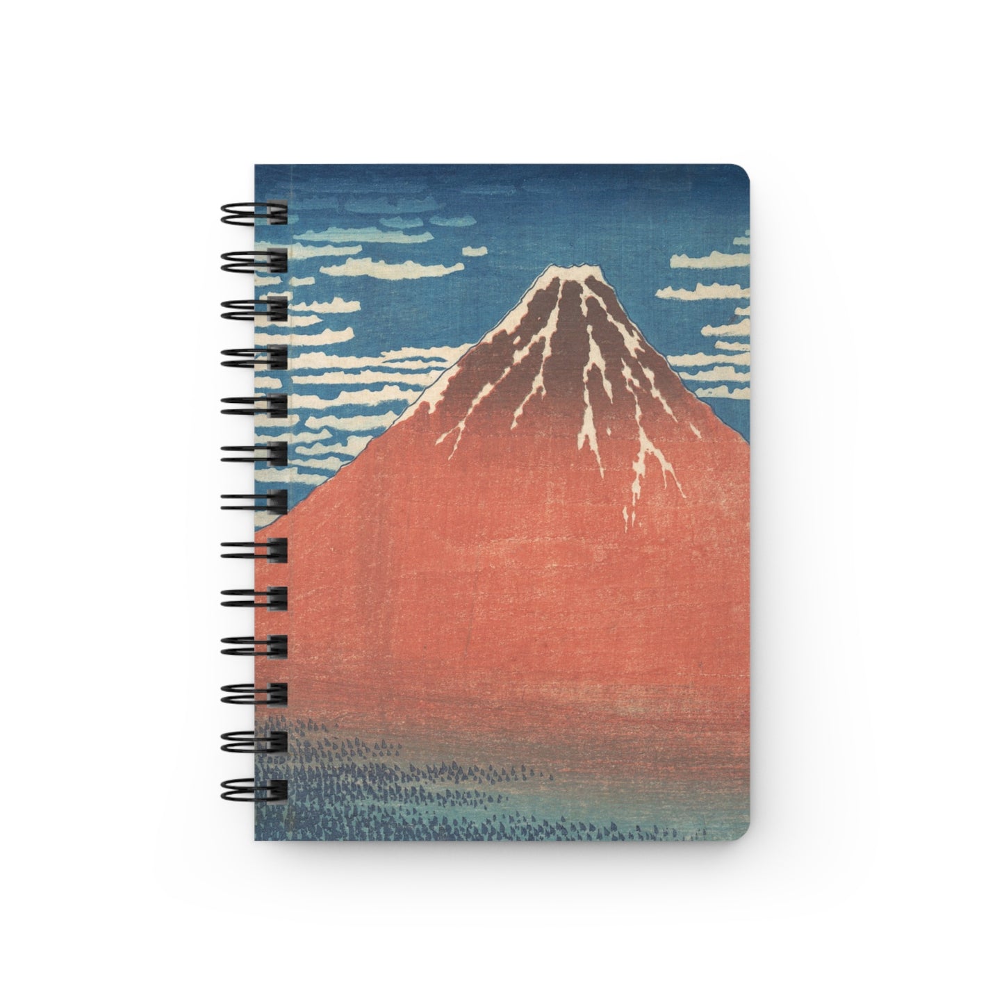 Libreta A5 120 páginas - Fuji Rojo - Merken Prints