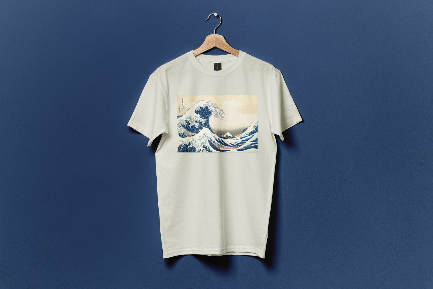 Polera Algodón Unisex - La Gran Ola Hokusai - Merken Prints