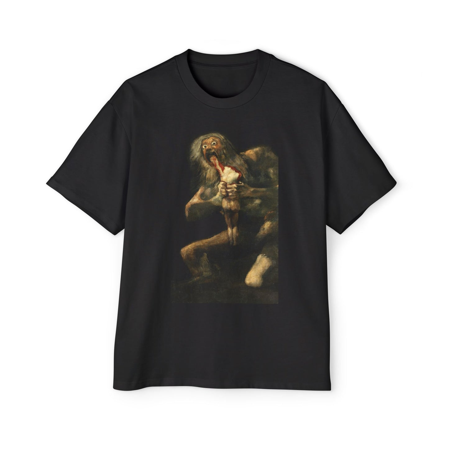 Polera Unisex Algodón - Saturno Goya - Merken Prints