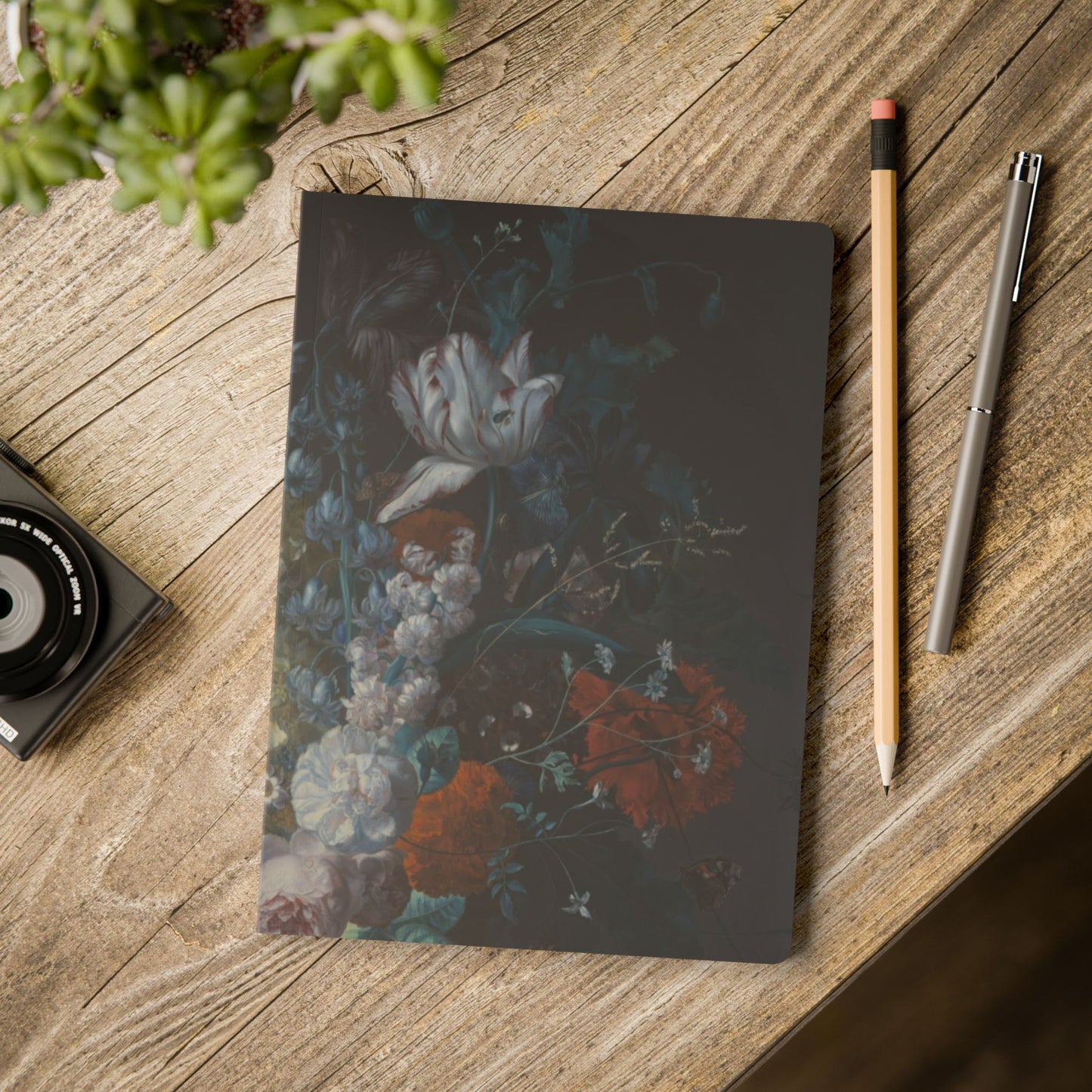 Libreta A5 120 páginas - Jarrón de Flores