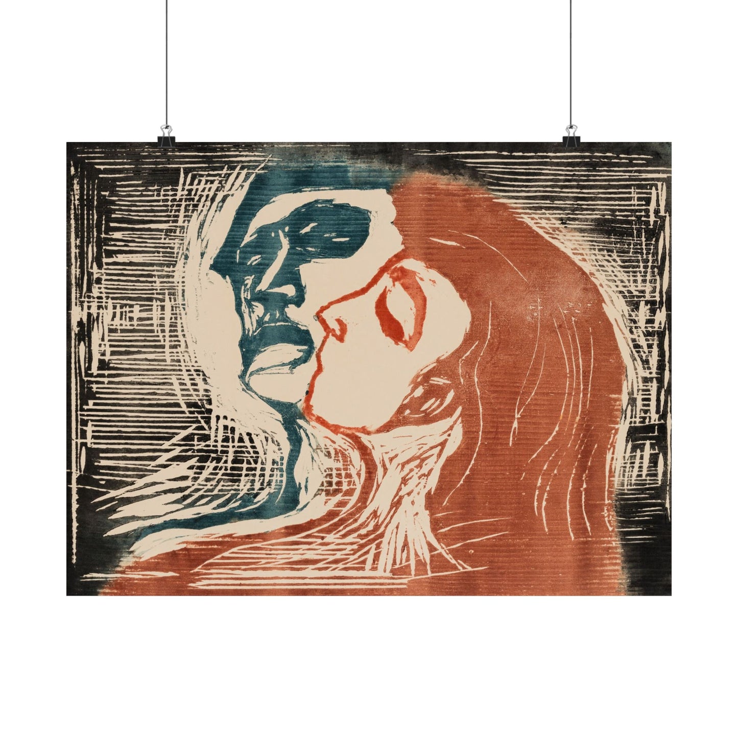 Cabeza a Cabeza - Fine Art Print