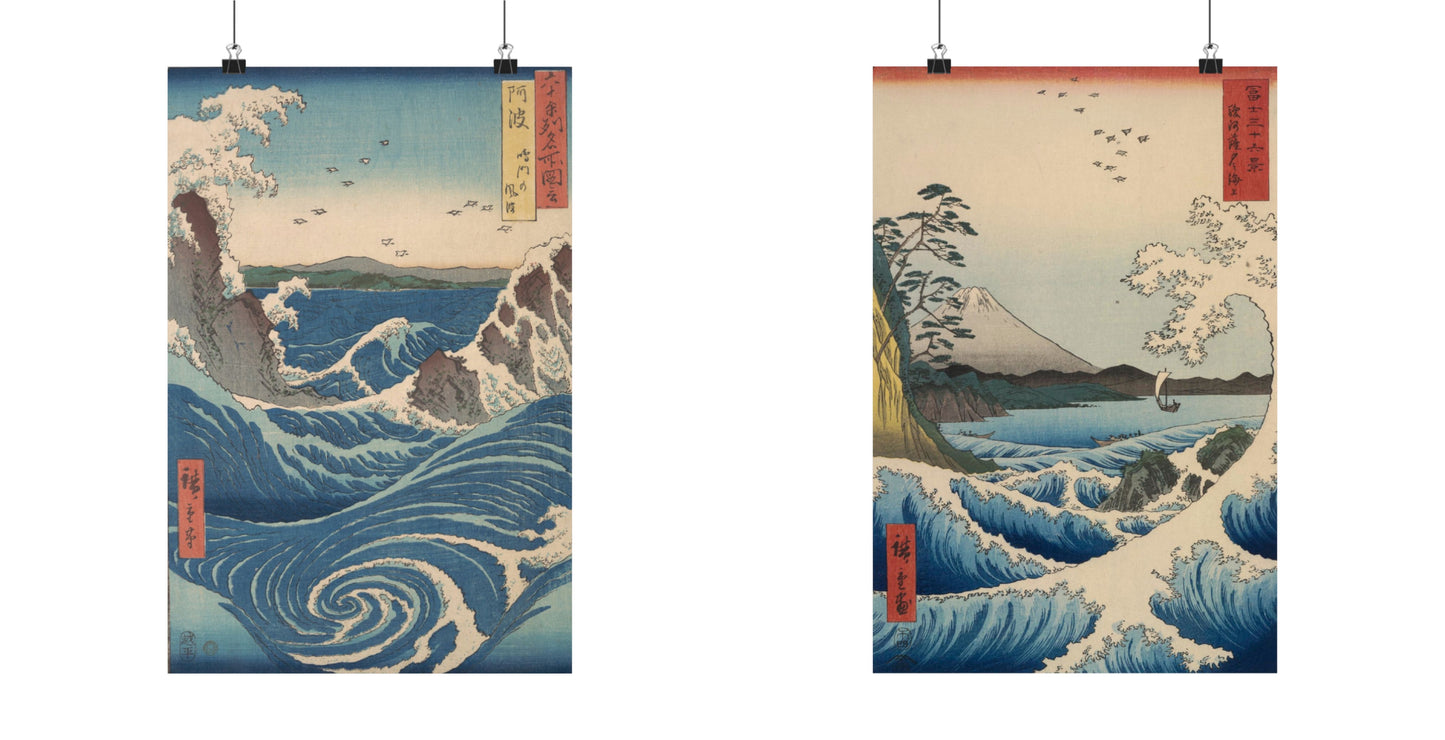 Pack 2 Fine Art Prints - Utagawa Hiroshige