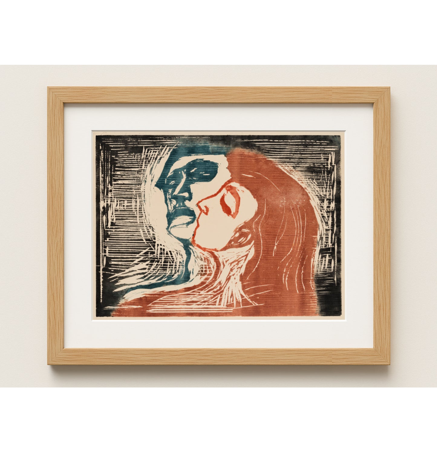 Cabeza a Cabeza - Fine Art Print